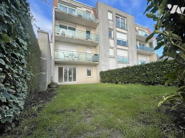 Erquinghem-Lys – Centre-ville – Rez-de-jardin avec jardin à usage privatif