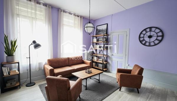 Maison de ville 2 chambres – 76 m² – Saint-Quentin