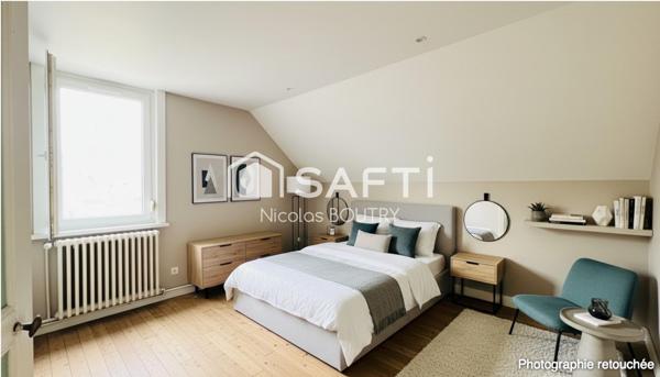 Maison de ville 2 chambres – 76 m² – Saint-Quentin