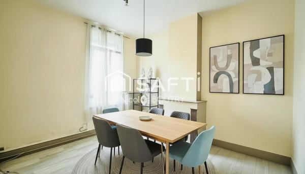 Maison de ville 2 chambres – 76 m² – Saint-Quentin