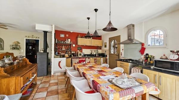 Maison de plain-pied – 132 m² avec garage– Terrain 1 000 m² – Économique et immédiatement habitable à vendre 5 pièces MOMERES (65)