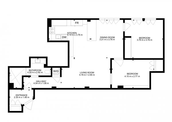 Appartement à vendre 3 pièces 76 m² Paris 2