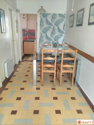 Appartement T3 de PLAIN PIED à seulement 2 minutes de la plage, grande cour, cave et dépendance