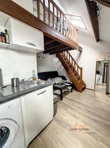 Charmant studio meublé avec mezzanine – 25 m² au sol – Vieux Lille