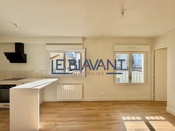 Concarneau Appartement 2 pièce(s) 34.32 m² entièrement rénové, Concarneau 29900