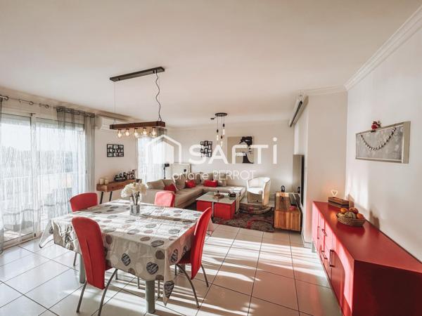 T3 Rénové, balcon, clim et vue mer