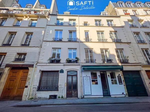 Île Saint-Louis- T2- 60m² au sol -39m²