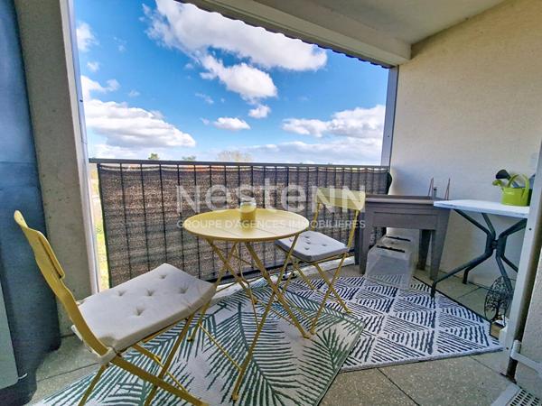 À vendre appartement 2 pièces au dernier étage avec ascenseur quartier de la Croix Bonnet
