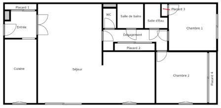 Appartement 4 pièces - 95 m²