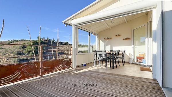 MAISON AVEC VUE SUR LES MONTAGNES, 3 CHAMBRES, TERRASSE