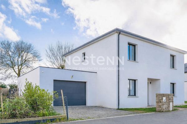 Maison contemporaine - 4 chambres - Vie de plain-pied - Proche RN12 - Trémuson