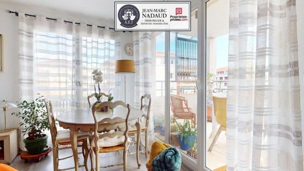 En Exclusivité : Appartement T2 récent avec terrasse et garage sans vis à vis