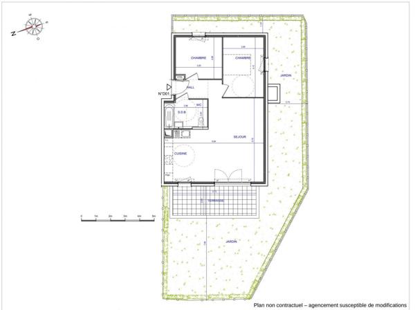 Appartement à vendre 3 pièces 62 m² La Roquette-sur-Siagne