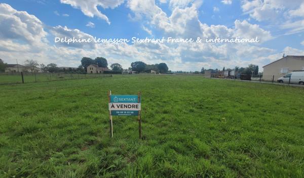 Terrain constructible de 2240m2, St Pierre d'Eyraud