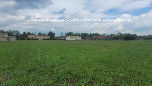 Terrain constructible de 2240m2, St Pierre d'Eyraud