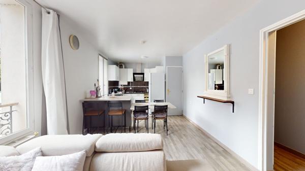 Appartement Meublé Alfortville 3 pièces 58,29 m² avec JARDIN ( 50 m² )