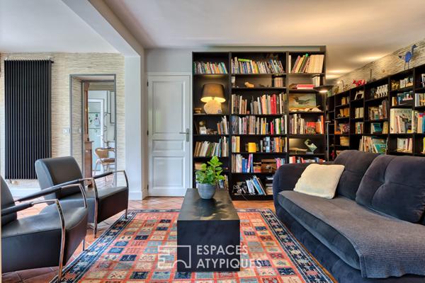 Maison de caractère abritée au coeur d’un jardin paysager d’exception