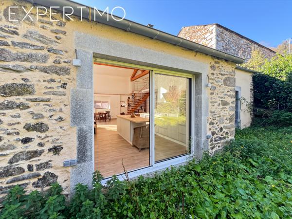 Le Bez (81260) Maison T3 - T4 de 110 m² - Jardin - Terrain - Grange