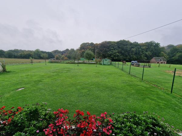 Secteur Bolbec, à Gruchet le Valasse : maison de 105m² sur 4000m² au calme