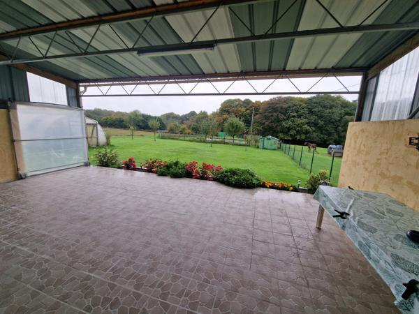 Secteur Bolbec, à Gruchet le Valasse : maison de 105m² sur 4000m² au calme