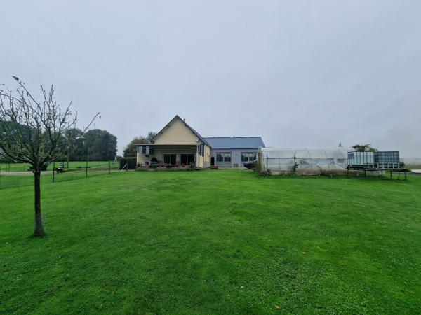 Secteur Bolbec, à Gruchet le Valasse : maison de 105m² sur 4000m² au calme