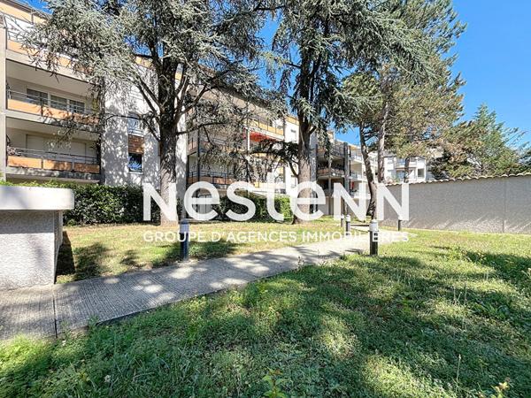 VENDU LOUE - Appartement T2 lumineux avec terrasse et parking en sous sol - Copropriété récente - Secteur Eglise - 69500 BRON