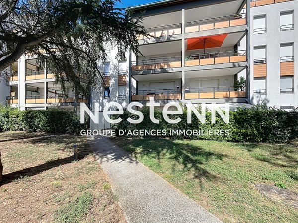 VENDU LOUE - Appartement T2 lumineux avec terrasse et parking en sous sol - Copropriété récente - Secteur Eglise - 69500 BRON