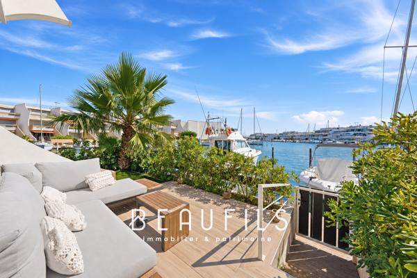 Exclusivité. Marina d’exception - 113m² d’extérieurs et appontement 21 x 5m