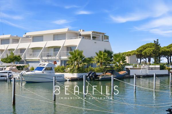 Exclusivité. Marina d’exception - 113m² d’extérieurs et appontement 21 x 5m