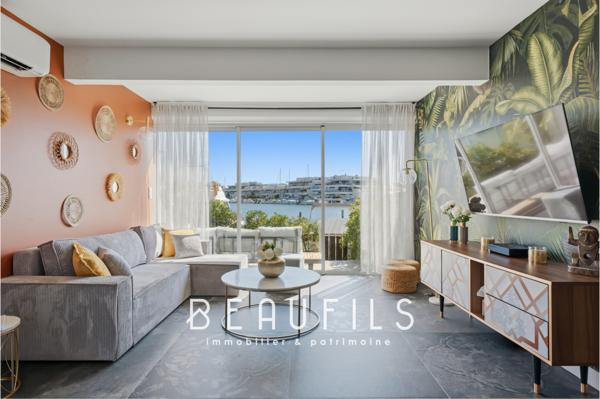 Exclusivité. Marina d’exception - 113m² d’extérieurs et appontement 21 x 5m