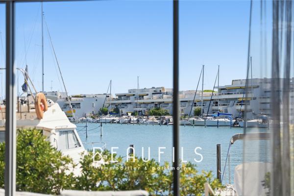 Exclusivité. Marina d’exception - 113m² d’extérieurs et appontement 21 x 5m