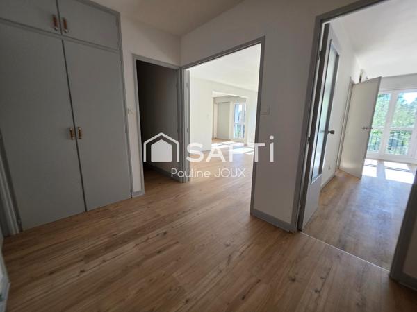 Appartement renové type F3 avec cave et garage