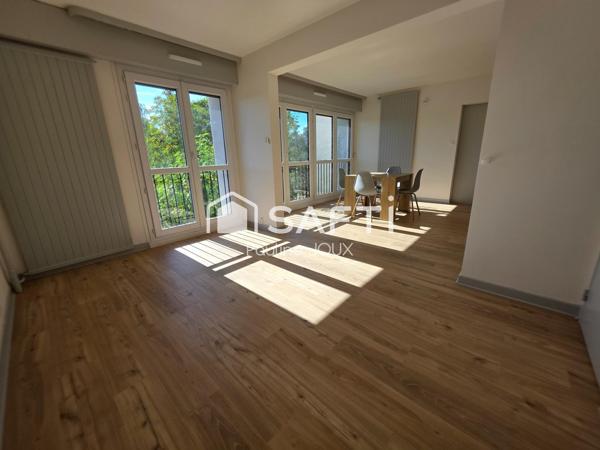 Appartement renové type F3 avec cave et garage