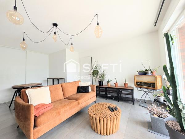 3p moderne avec grande terrasse, garage et parking