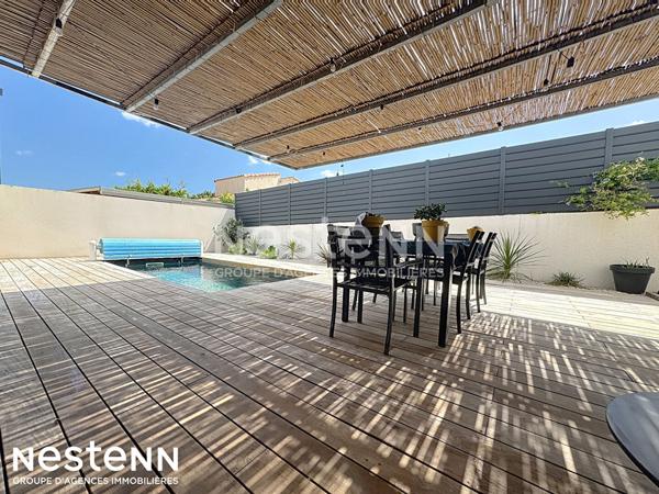 Maison de plain-pied 4 pièce(s) 140 m2 à Narbonne dans un secteur prisé !