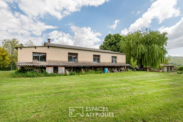 Bâtisse du XVIII ème siècle avec superbe vue