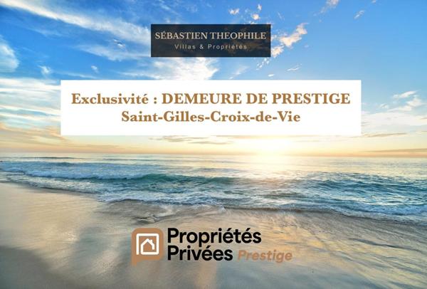 Maison familiale - Prestige - Saint Gilles Croix De Vie 9 pièce(s) 291 m2