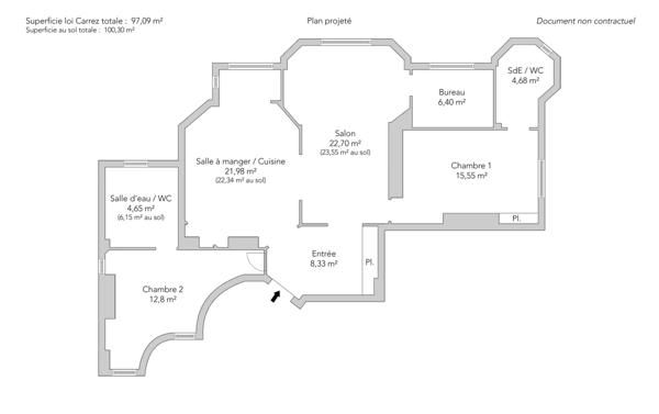 Appartement Paris 16e - PASSY