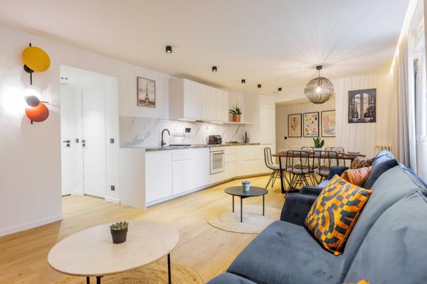 VENTE — PLATEAU COMMERCIAL 285 M² | PARIS 1er étage complet | 5 appartements para-hôteliers |