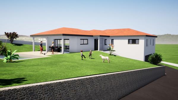 Projet de construction à Saint Just Saint Rambert 5 pièces 165 m²