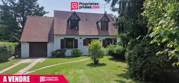 Pavillon 5 pièces - 125 m² - 4 ch - garage et dépendances - jardin arboré