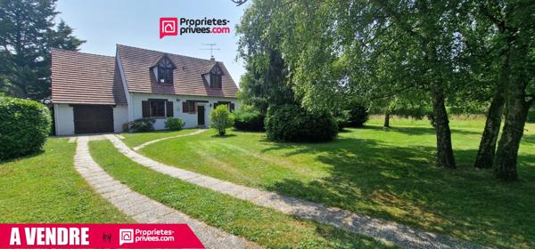 Pavillon 5 pièces - 125 m² - 4 ch - garage et dépendances - jardin arboré