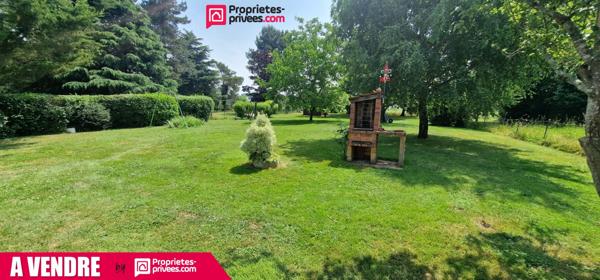 Pavillon 5 pièces - 125 m² - 4 ch - garage et dépendances - jardin arboré