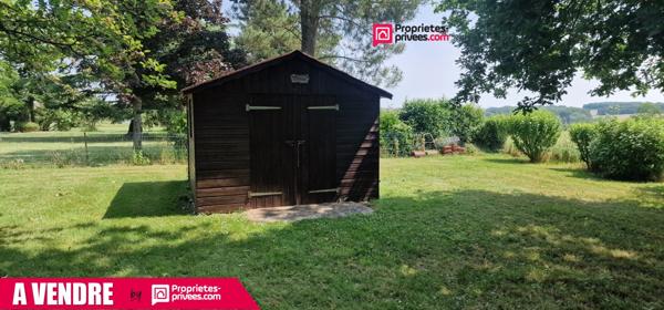 Pavillon 5 pièces - 125 m² - 4 ch - garage et dépendances - jardin arboré