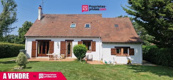 Pavillon 5 pièces - 125 m² - 4 ch - garage et dépendances - jardin arboré