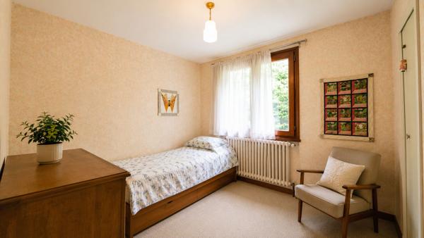 Maison avec sous-sol complet et une vue sur le Salève
