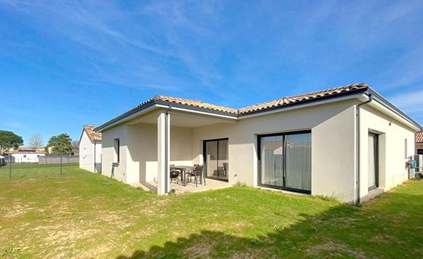 Belle maison neuve 134 m², 4 chambres, de plain pied à Bressols au sud de Montauban