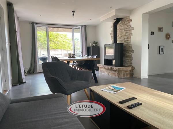 Héric : Maison entièrement rénovée sur une belle parcelle exposée plein sud !