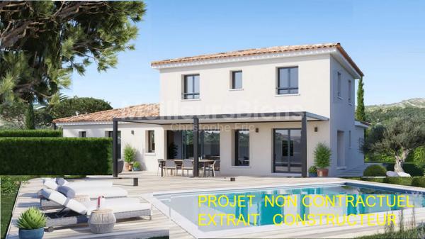 VENTABREN Terrain 1200m2 quartier recherché, libre constructeur