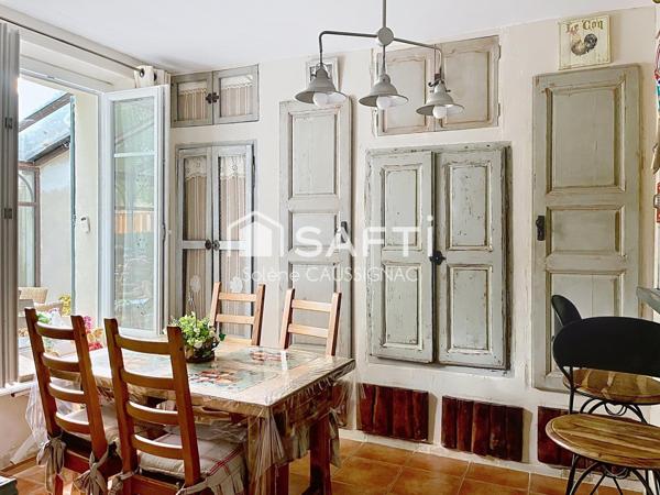 Mas 5 pièces, 133m2  avec piscine et jardin